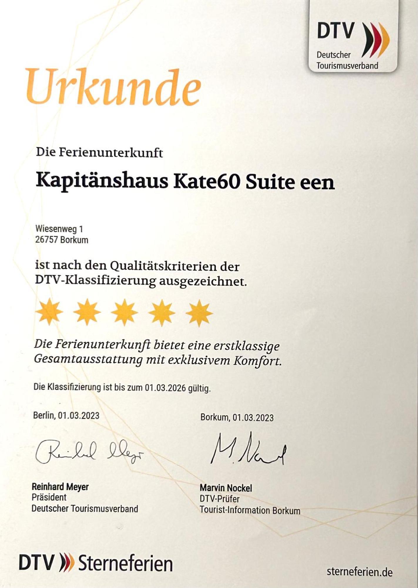 Kapitaenshaus Kate60 Villa Borkum Exteriör bild